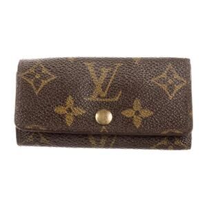 LOUIS VUITTON Vintage Unisex Canvas Monogram 1998 Key Holder